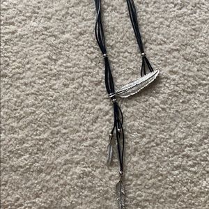 Feather necklace